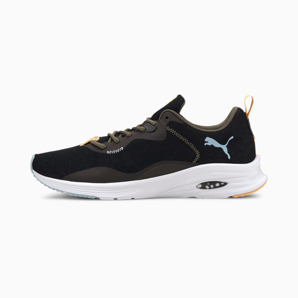 Puma x FIRST MILE HYBRID Fuego Camo Férfi Futócipő - Olivazöld/Arany ( Hungary - EPCTL6840 )